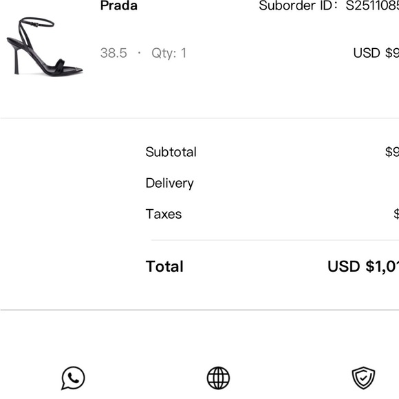 Prada Sleek Black Women's Heels - Picture 7 of 7